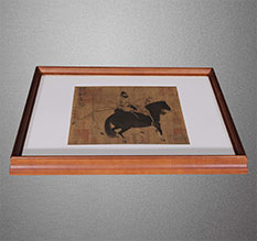 洛川书画装裱配框服务案例