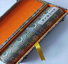 洛川书画装裱案例